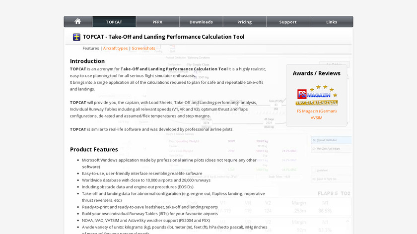 TOPCAT Landing Page