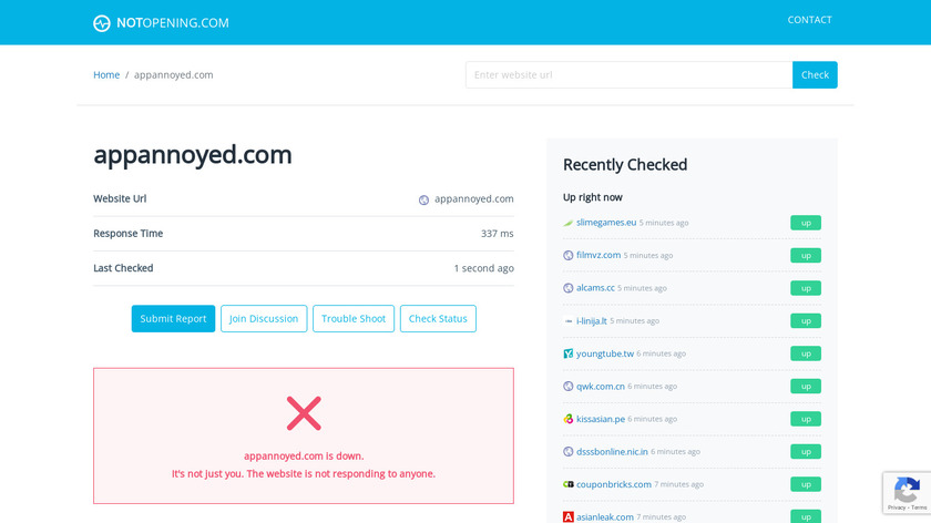 AppAnnoyed Landing Page