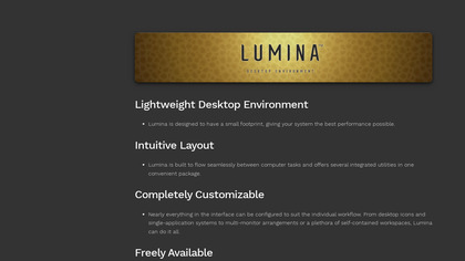 Lumina Desktop Environment image