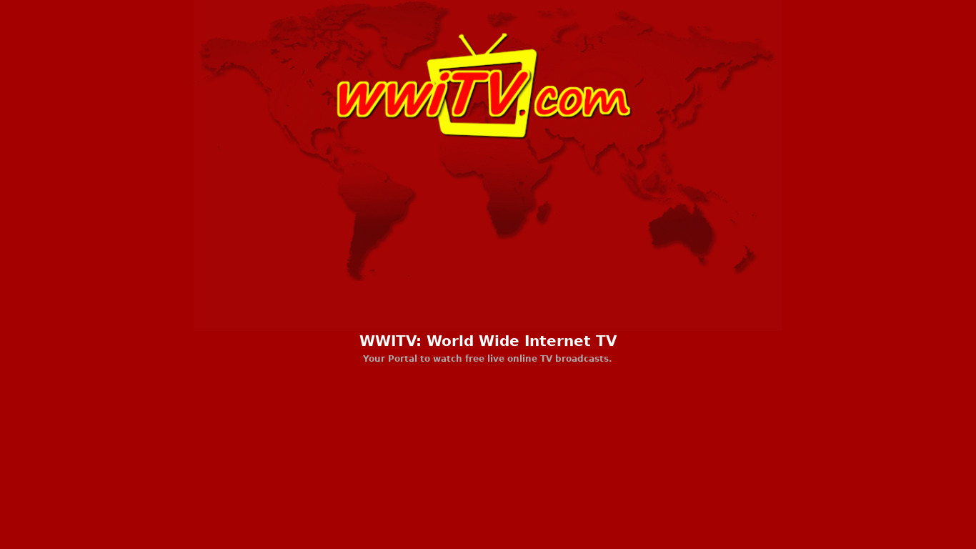 wwiTV.com Landing page