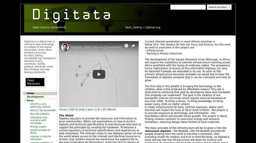 Digitata Landing Page