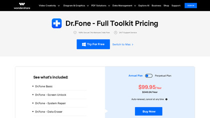 Dr.Fone Toolkit image