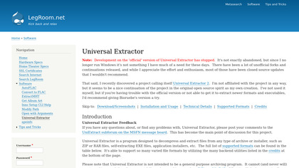 Universal Extractor image