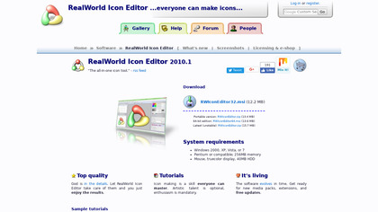 RealWorld Icon Editor image