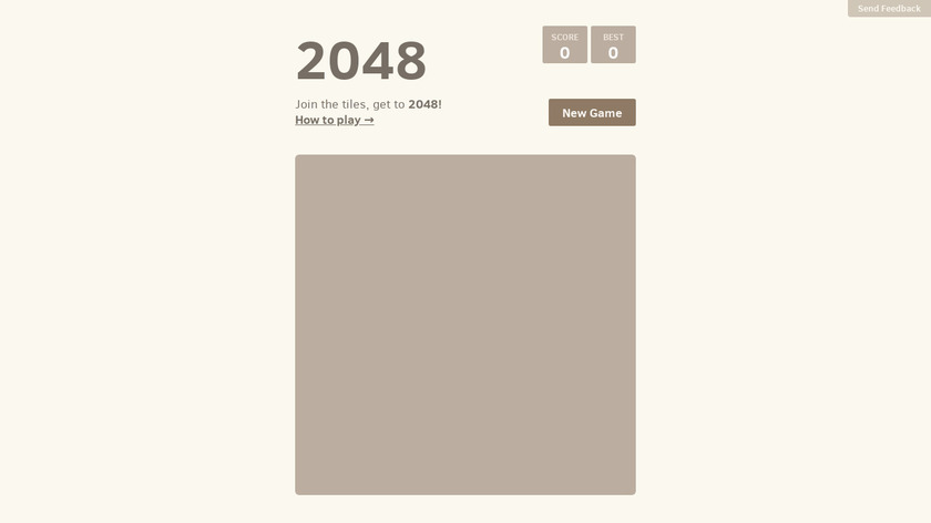 Play2048.co Landing Page