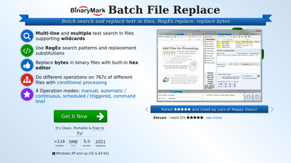 Batch File Replace image