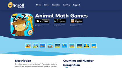Animal Math Games image
