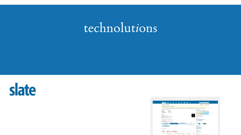 Technolutions Slate Landing Page