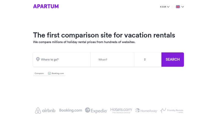 Apartum Landing Page