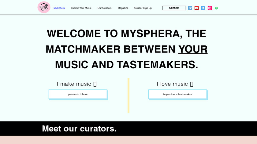 MySphera Landing Page