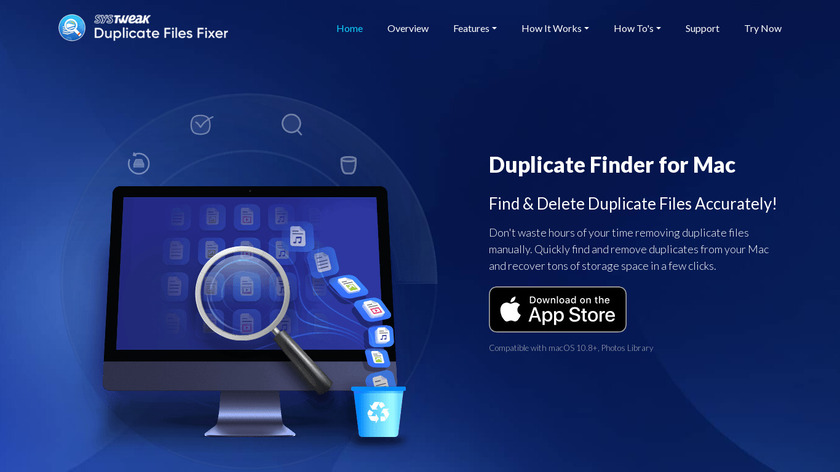 Duplicate Files Fixer Landing Page