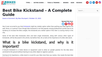 Bike Kickstand image
