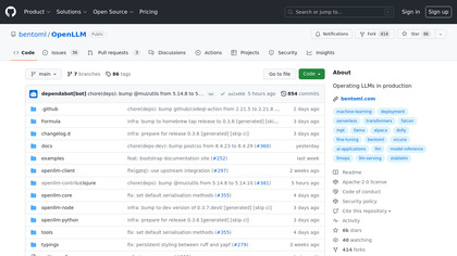 OpenLLM image