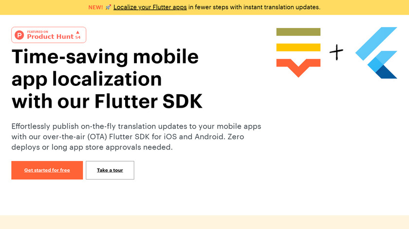 Lokalise Flutter SDK Landing Page