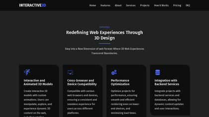 Interactive 3D image