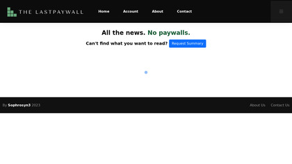The Last Pay Wall image