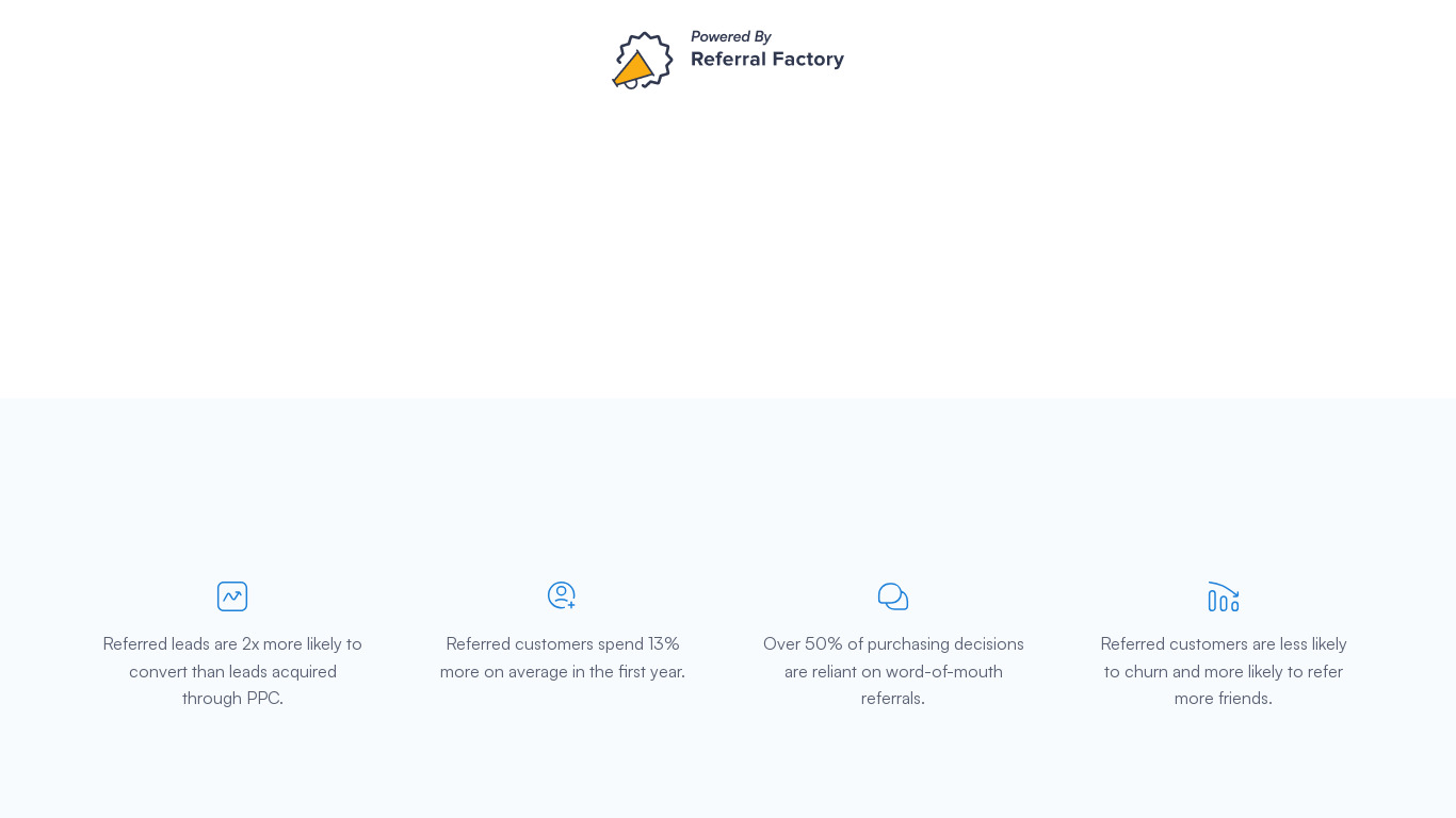 Create A Referral Program Using AI Landing page