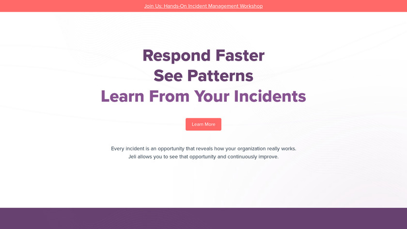 Jeli.io Landing Page