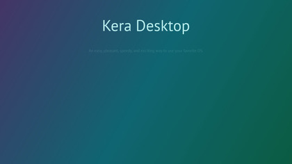Kera Desktop image