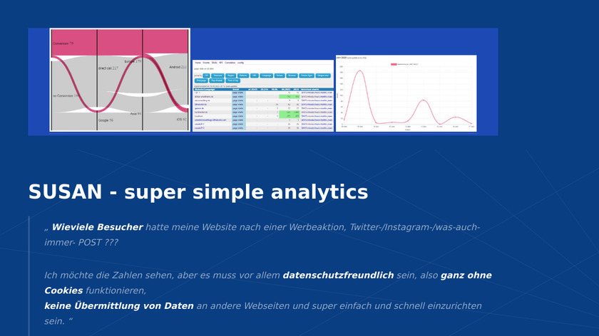Susan Landing Page