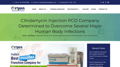 Pharma FranchiseforClindamycin Injection image