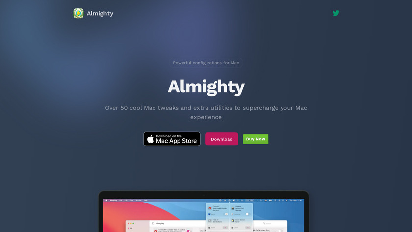 Almighty by IndieGoodies Landing Page