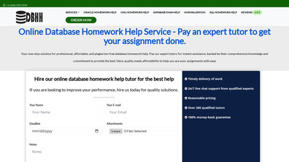 Database Homework Help image