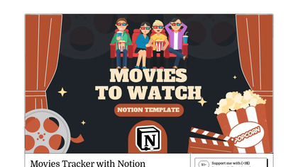Movies Tracker with Notion image