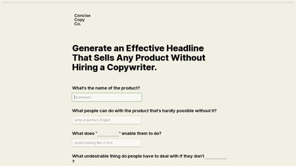 Effective Headline Generator screenshot