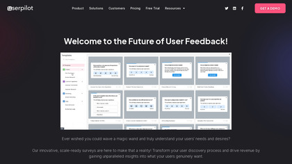 Userpilot Surveys image