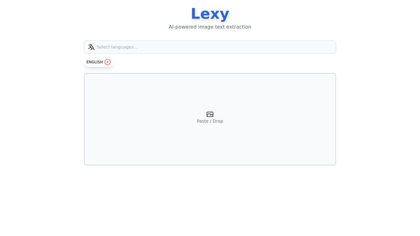 Lexy Landing Page
