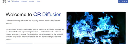 QR Diffusion screenshot