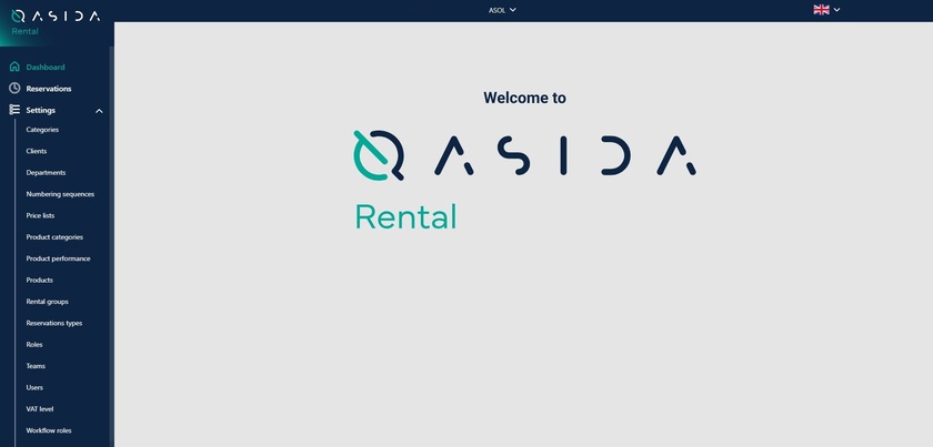 Qasida Rental Landing Page