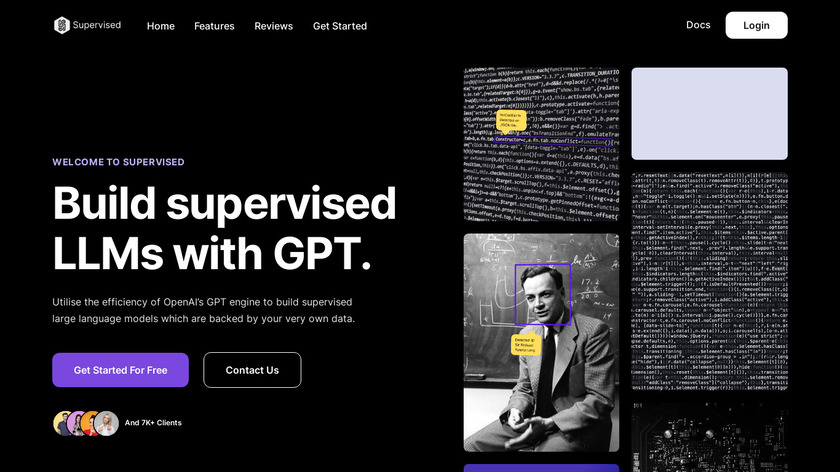 Supervised.co Landing Page