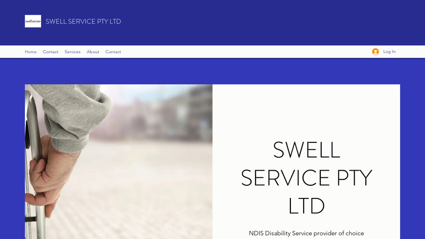 Swell Service Landing Page