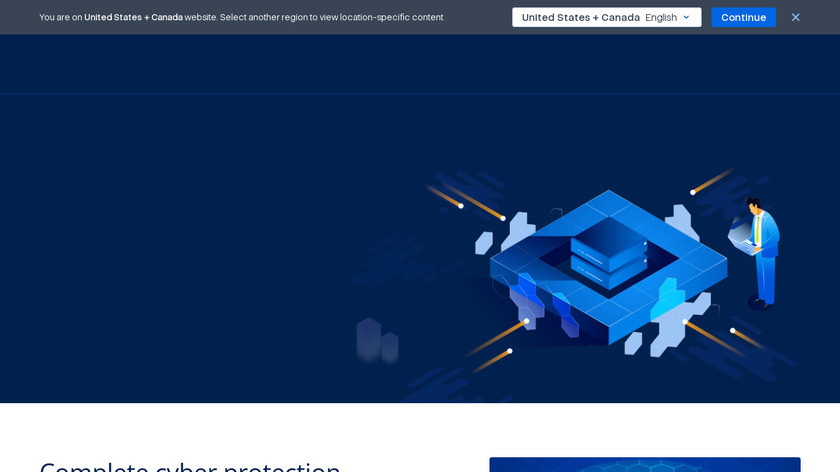 Acronis Cyber Protect Landing Page