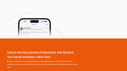 Radiant for Mastodon image