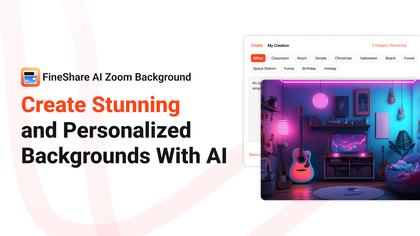 FineShare AI Zoom Background image