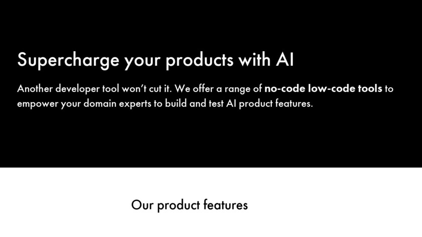Prompt Studio Landing Page