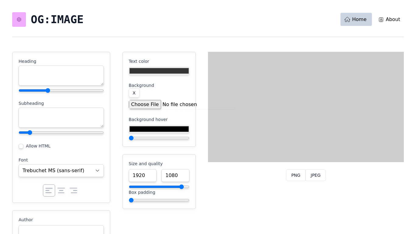 OG:IMAGE Landing page