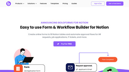 BoloForms Notion Integration image