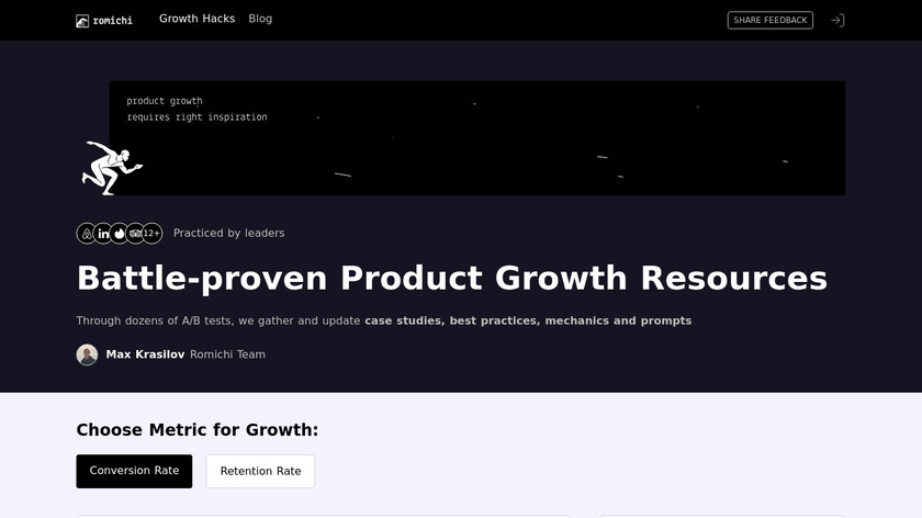 romichi Landing Page