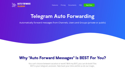 Telegram Auto Forwarding image