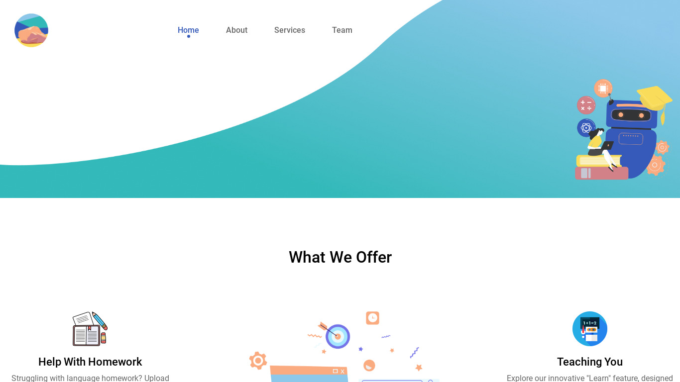 LangMob Landing page