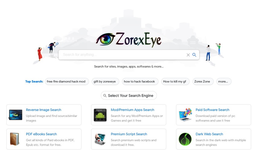 ZorexEye Landing Page
