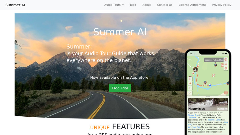 Summer AI Landing Page