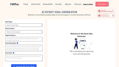 AI Event Idea Generator image
