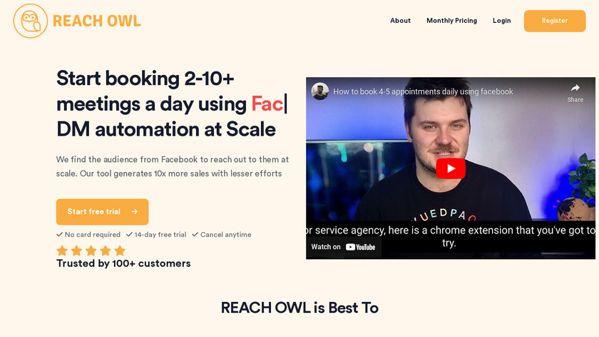 Reach Owl Landing Page
