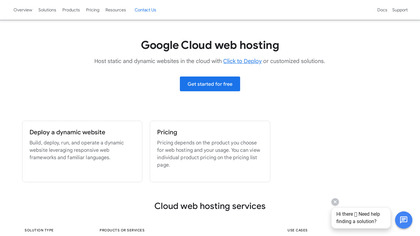 Google Cloud Hosting image