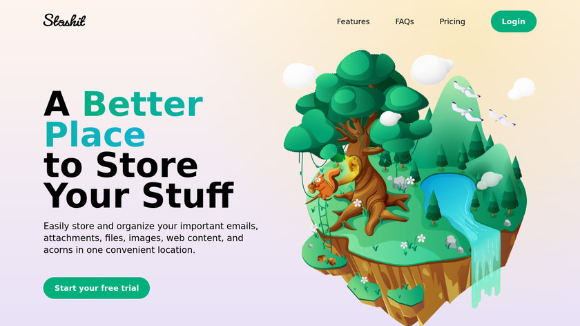 Stashit Landing Page